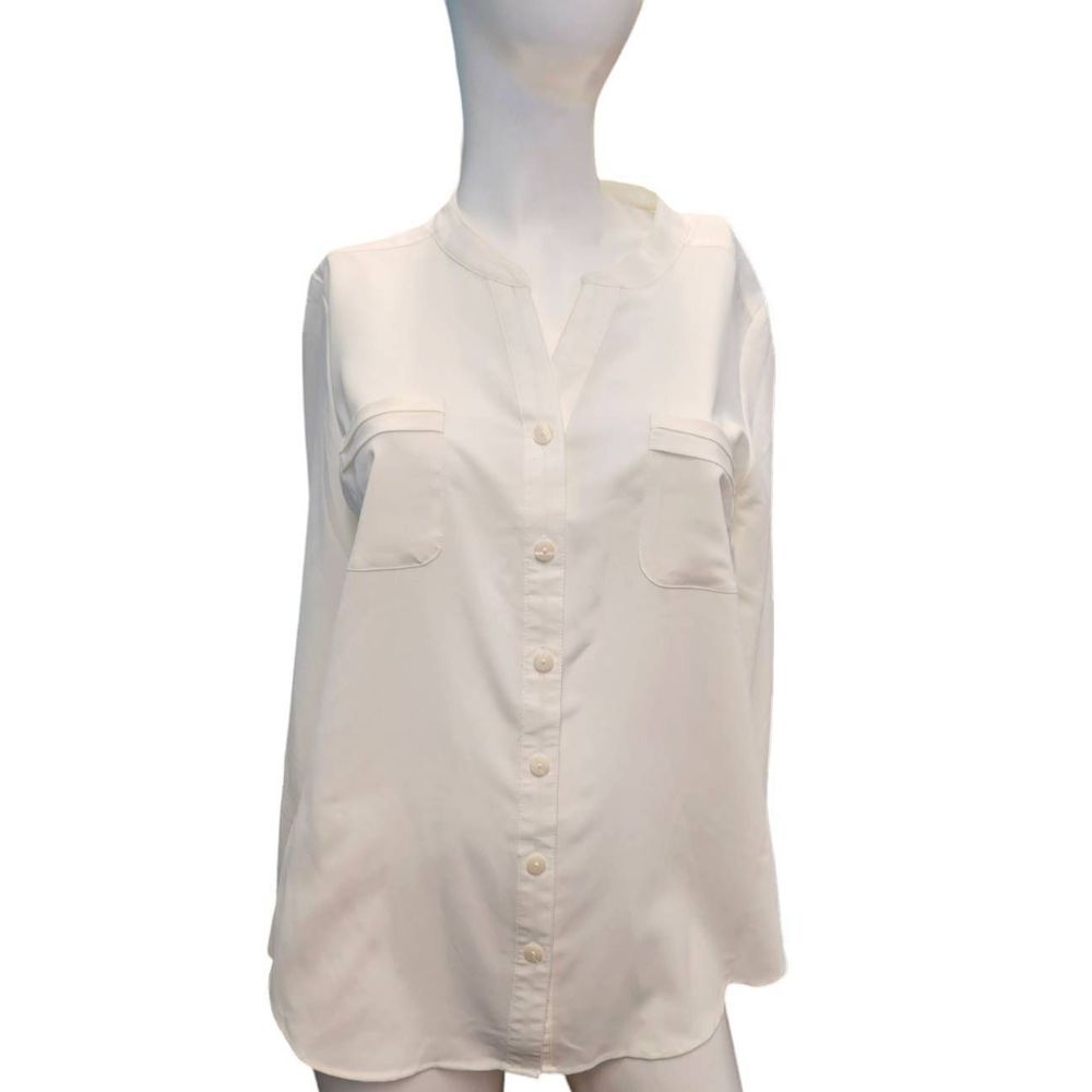 Covington Essentials Off White Pullover Dress Top… - image 1